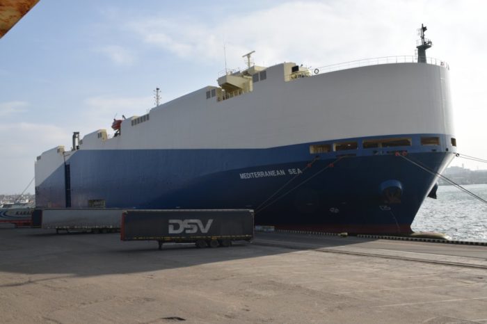 Neptunes Lines discharged at record speed at Chornomorsk