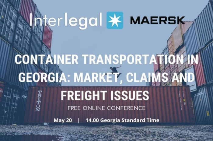 Interlegal and Maersk Line propose to discuss container shipping in Georgia and Ukraine