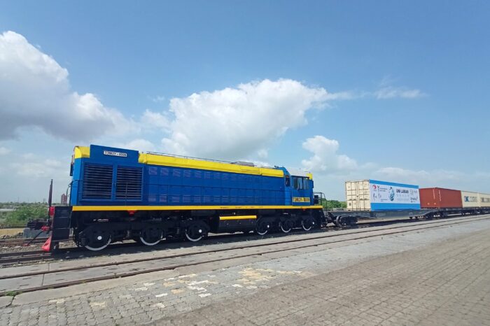 Container train from China arrived in Odesa for the first time