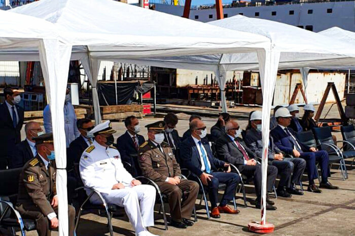 Keel of future Ukrainian ADA-class ship laid in Turkey