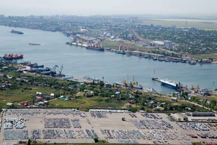 The Chornomorsk seaport attracts cargo from Turkey