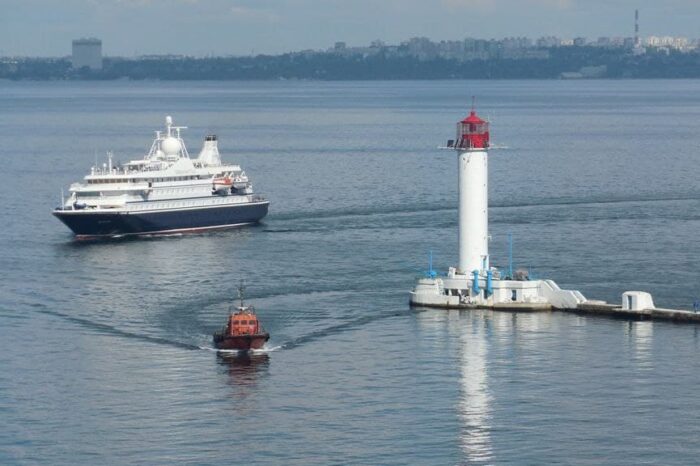 The port of Odesa has accepted the first cruise since the beginning of the pandemic (VIDEO)