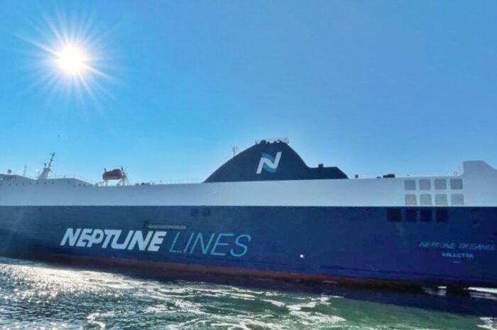 A new ro-ro handling record in the port of Chornomorsk (VIDEO)