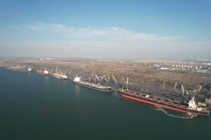 In October, the port of Yuzhny showed the best result of cargo turnover since the beginning of the year