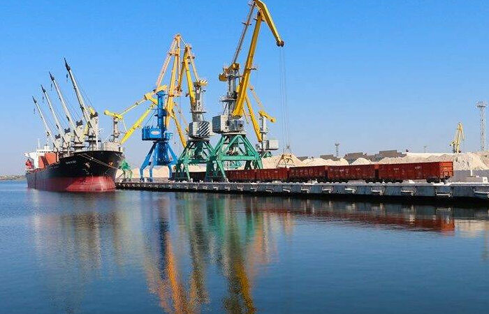 Olvia port has already fulfilled the annual transshipment plan