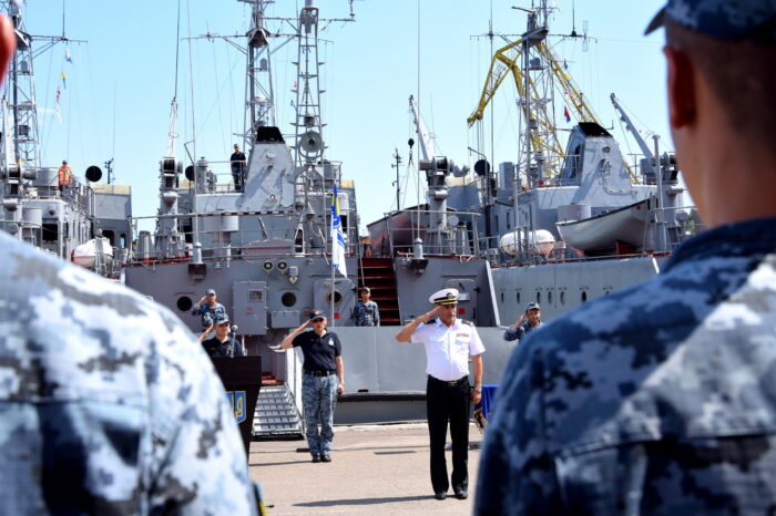 Naval cadets completed training in the fleet
