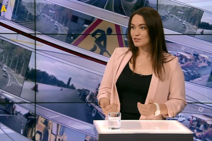 The new Head of Ukrinfraproekt - Olena Kryvoruchko
