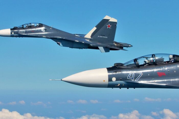 Two Russian fighter jets were shot down over the Black Sea