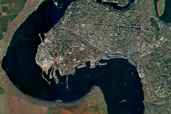 Port Mykilaiv is under the fire