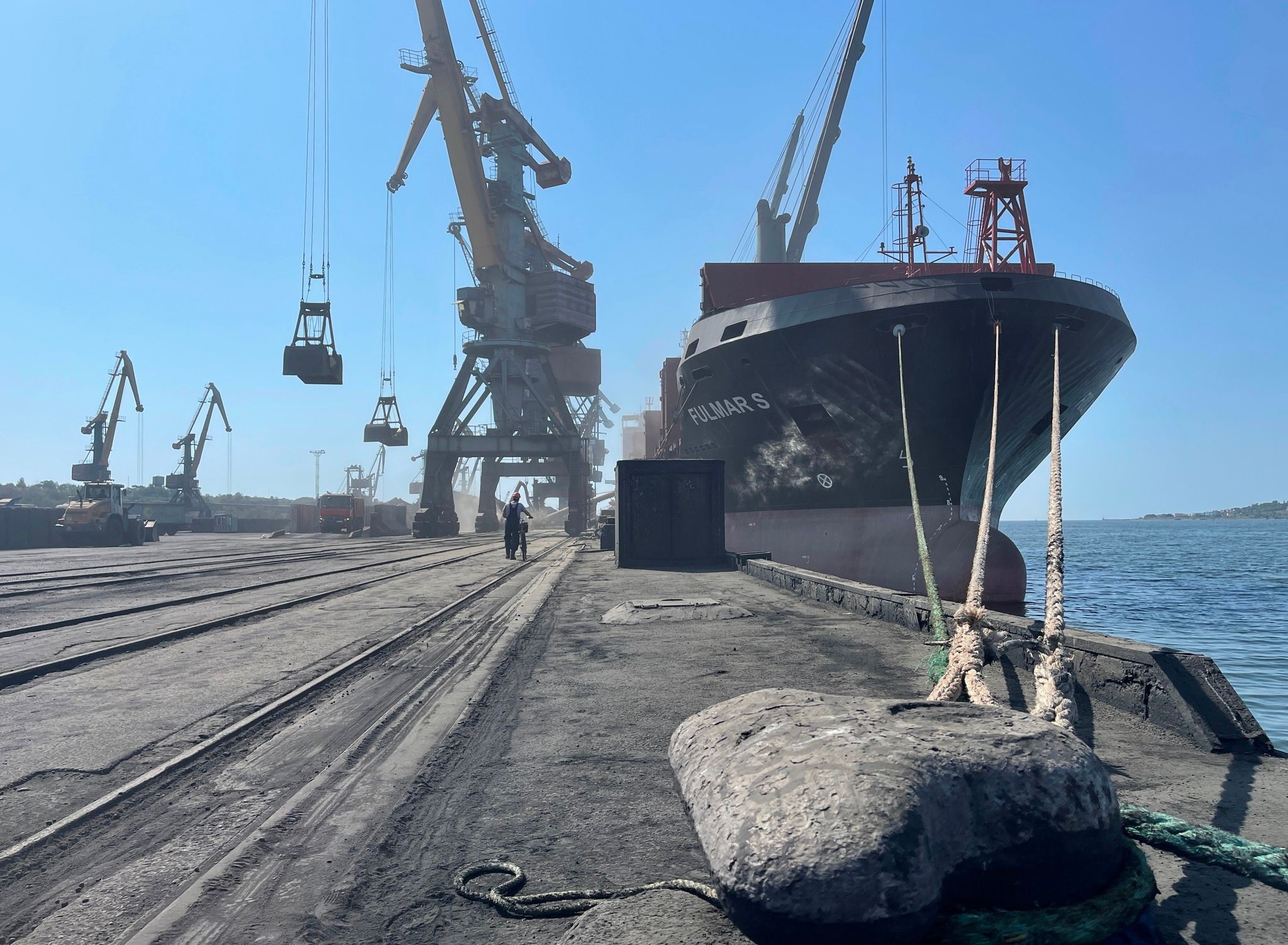 Since August, the port “Pivdennyi” has processed more than 249,000 tons ...