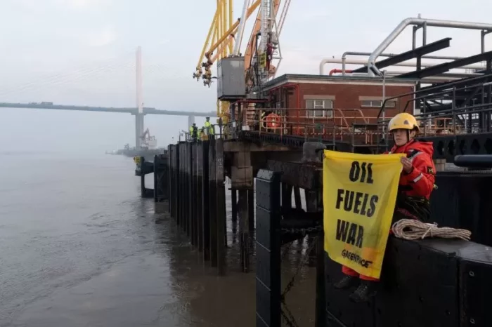 Greenpeace activists were acquitted of blocking a tanker with russian diesel fuel