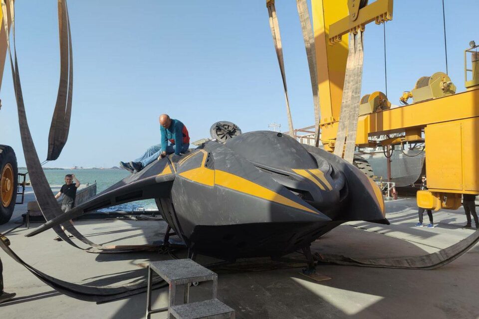 Ukrainians presented the prototype of the Kronos submarine at a defense ...