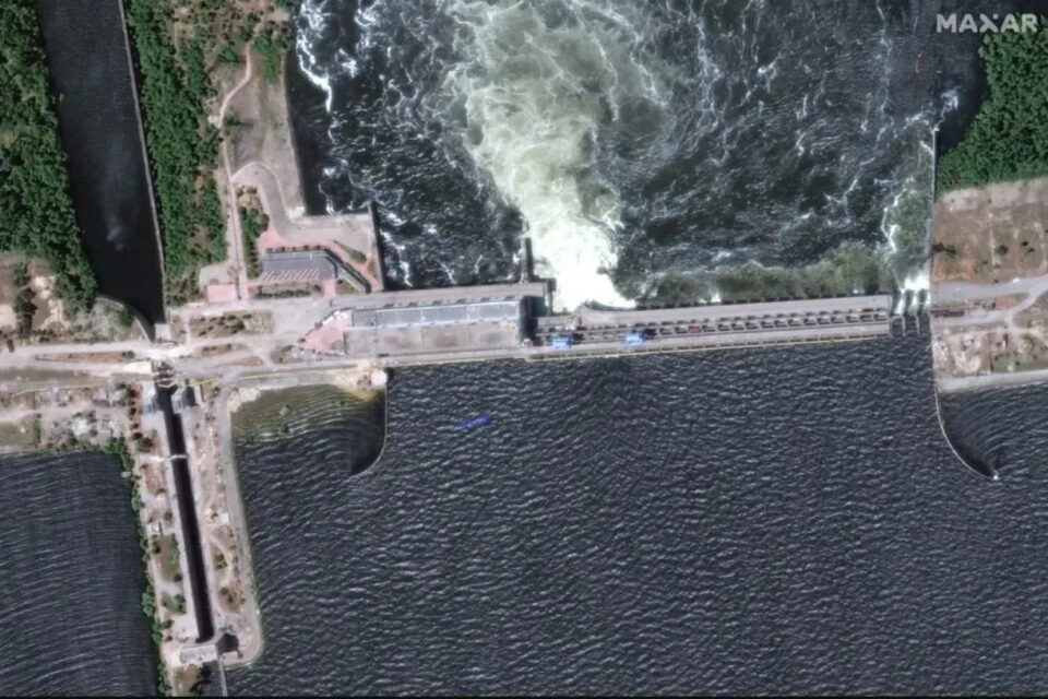 The undermining of the Kakhovska HPP is being investigated by ten police and SBU task forces
