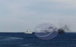 СБУ та ВМСУ атакували російські кораблі «Буян-М» та «Павел Державин»  
