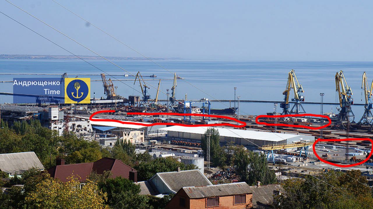 3 Russian Ships Are Being Loaded At The Mariupol Port At Once Ukrainian And World Shipping