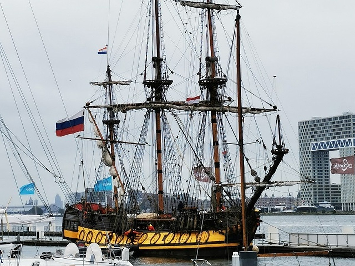 The Russian sailboat was not allowed into the second European port ...